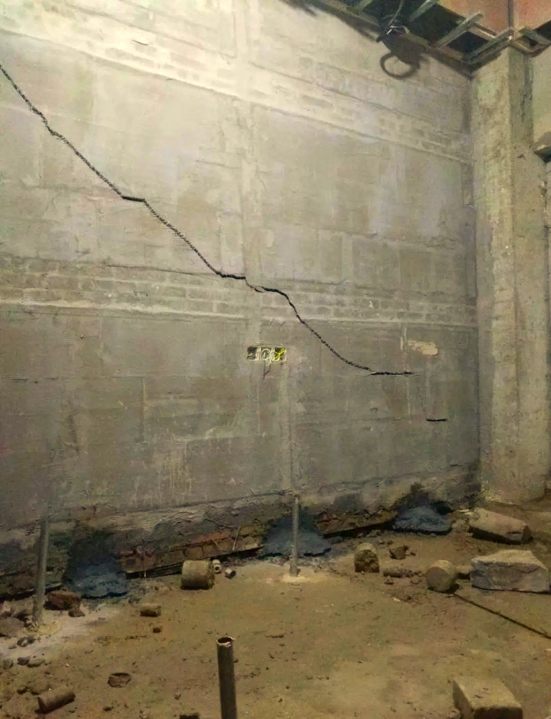 新乡长垣县房屋下沉加固